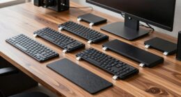 top heavy duty keyboard trays