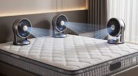 top mattress cooling fan systems