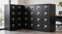 top metal lockable filing cabinets