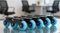 top office chair rollerblade wheels