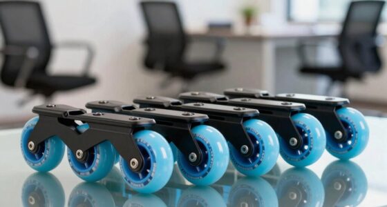 top office chair rollerblade wheels