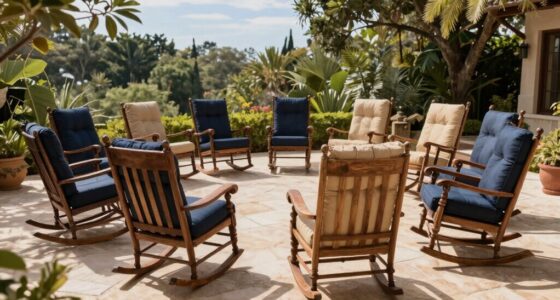 top patio rocking chairs