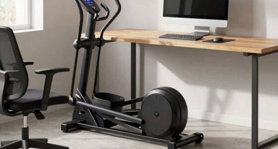 top space saving under desk ellipticals
