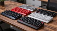 top split keyboard picks