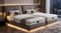 top split king bed bases