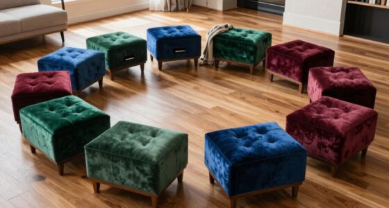 top storage ottoman benches