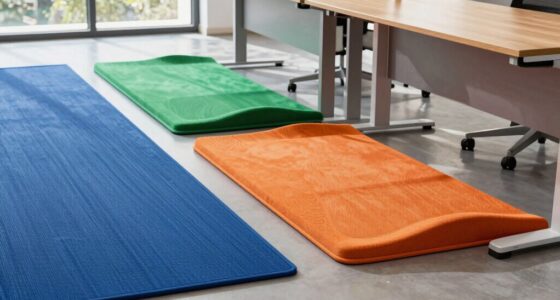 top thick standing desk mats