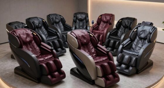 top zero gravity massage chairs