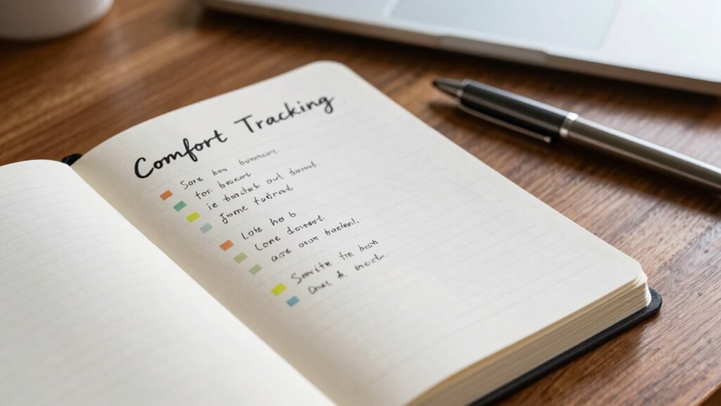 track clothing environment cues