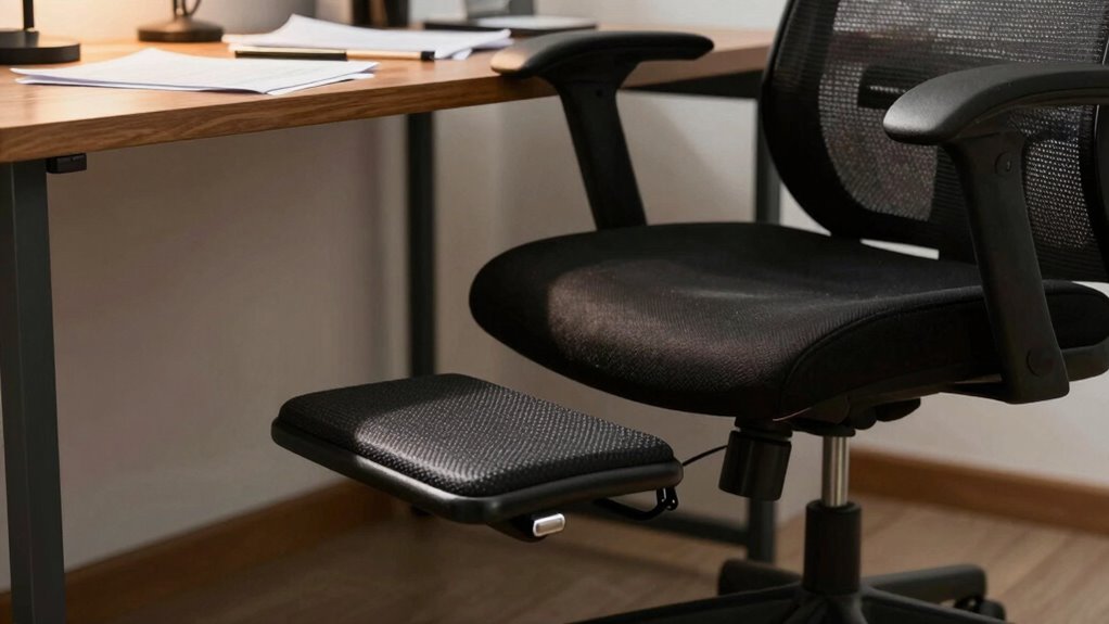 use footrest with caution