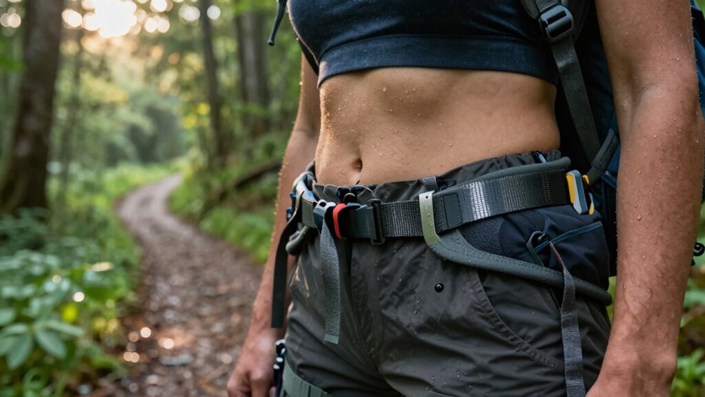 use hip belt appropriately