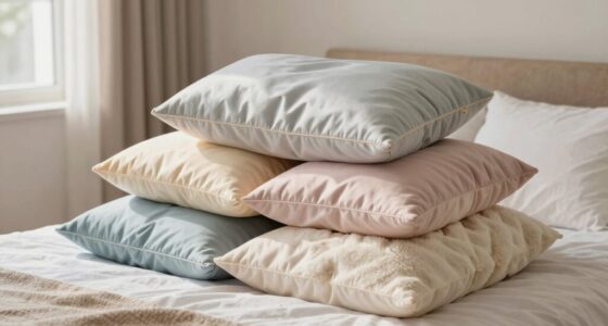 use multiple pillows for neck