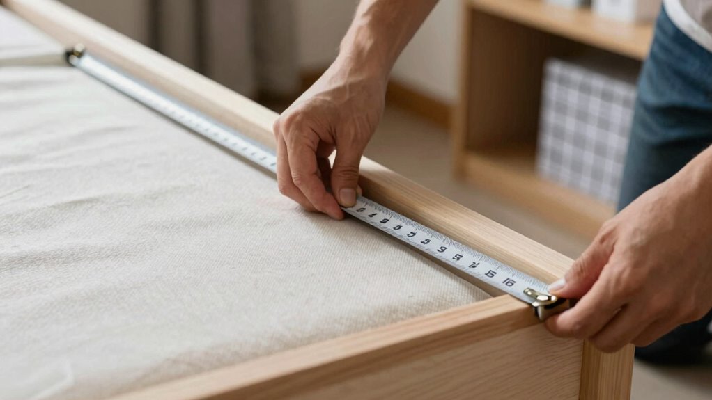 verify bed frame compatibility