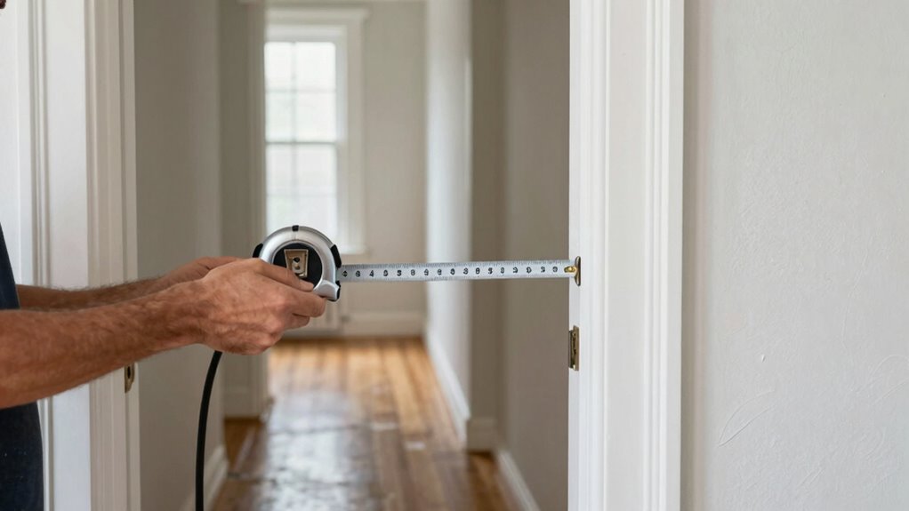 verify measurements before moving