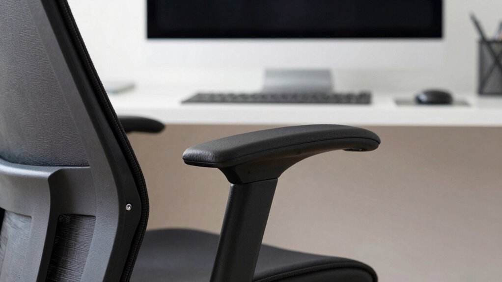 adjust armrests for ergonomic support