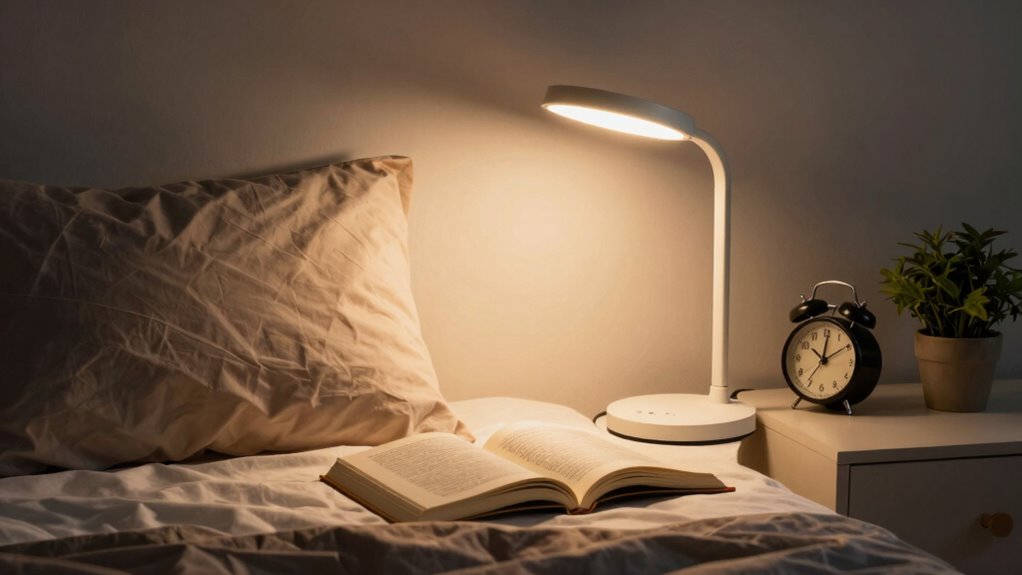 adjustable energy efficient reading lamp