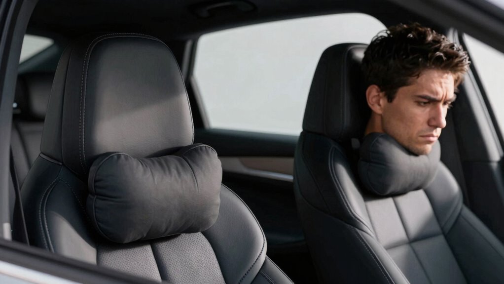 adjustable ergonomic headrests optimize comfort