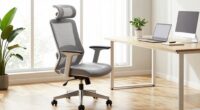 adjusting chair for work