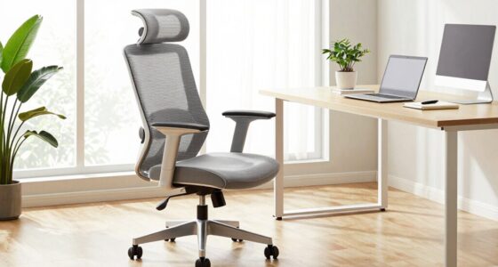 adjusting chair for work