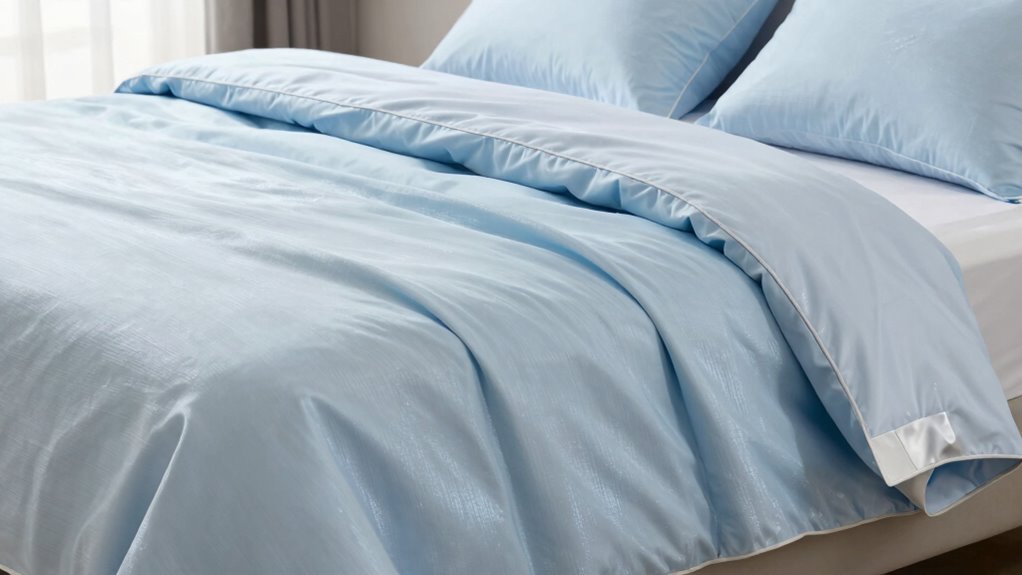 breathable moisture wicking bedding layers
