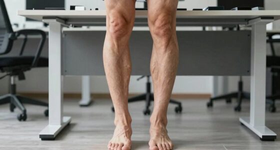 calf strain from standing