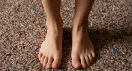 carpet increases foot fatigue