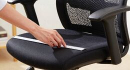 chair seat depth measurement