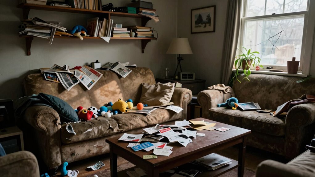 clutter drains mental resilience