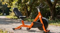 comfortable ergonomic riding position