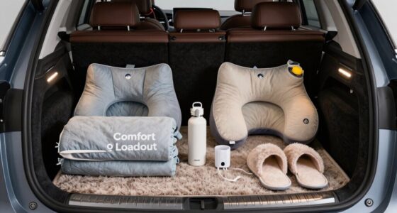 comfortable travel essentials kit