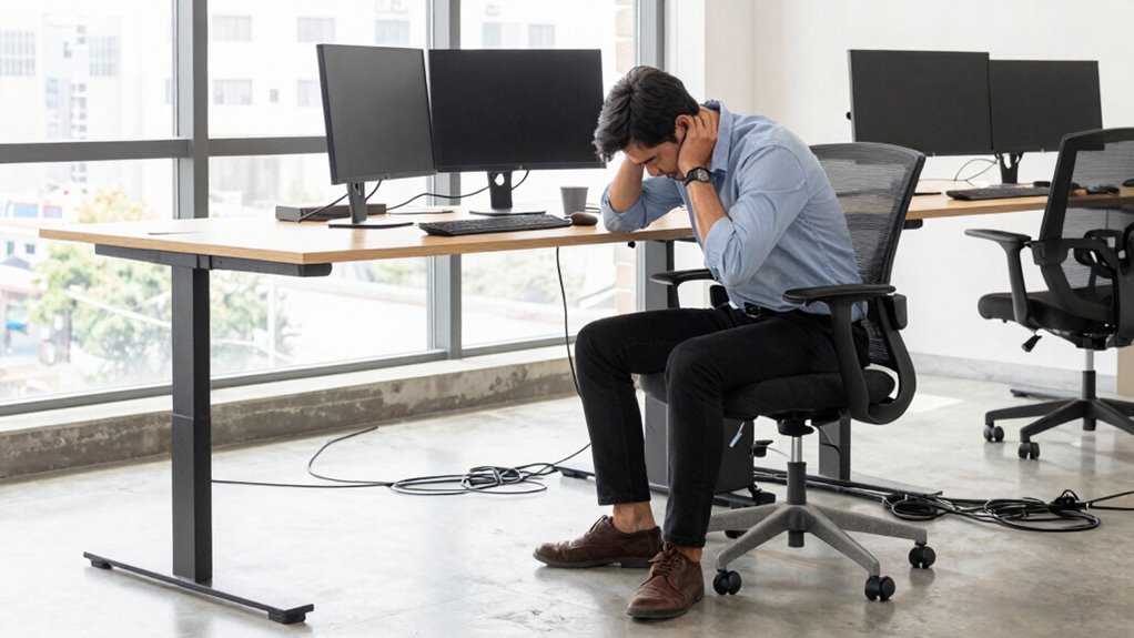 common standing desk mistakes