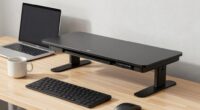 compact adjustable workspace solution