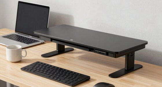 compact adjustable workspace solution