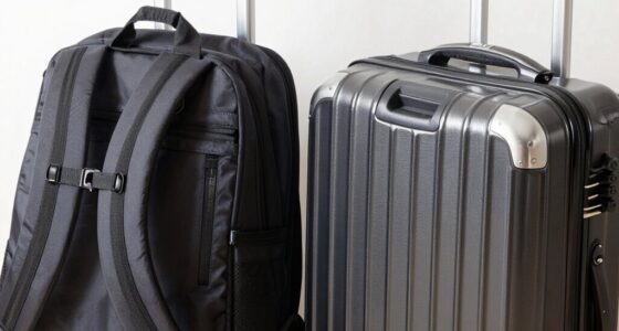 compare luggage comfort features