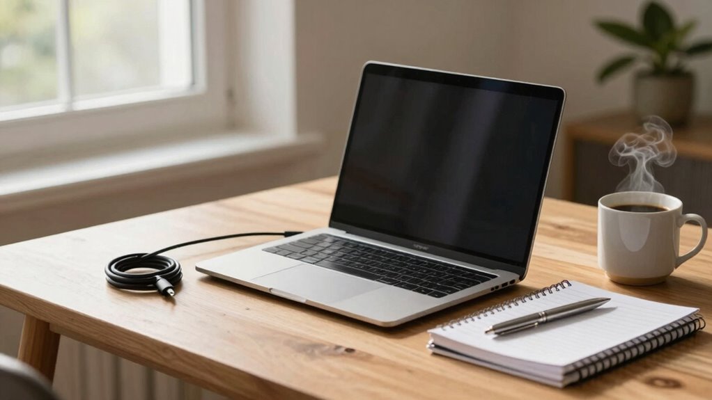 consistent ergonomic workspace routine