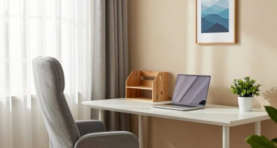 create a calming workspace quickly