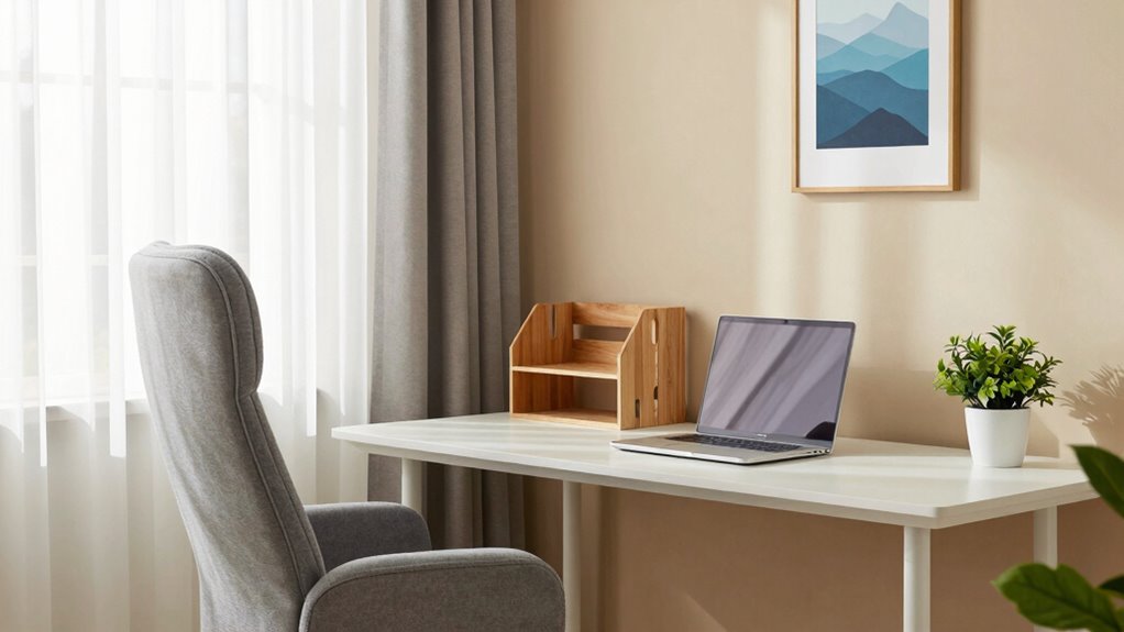 create a calming workspace quickly