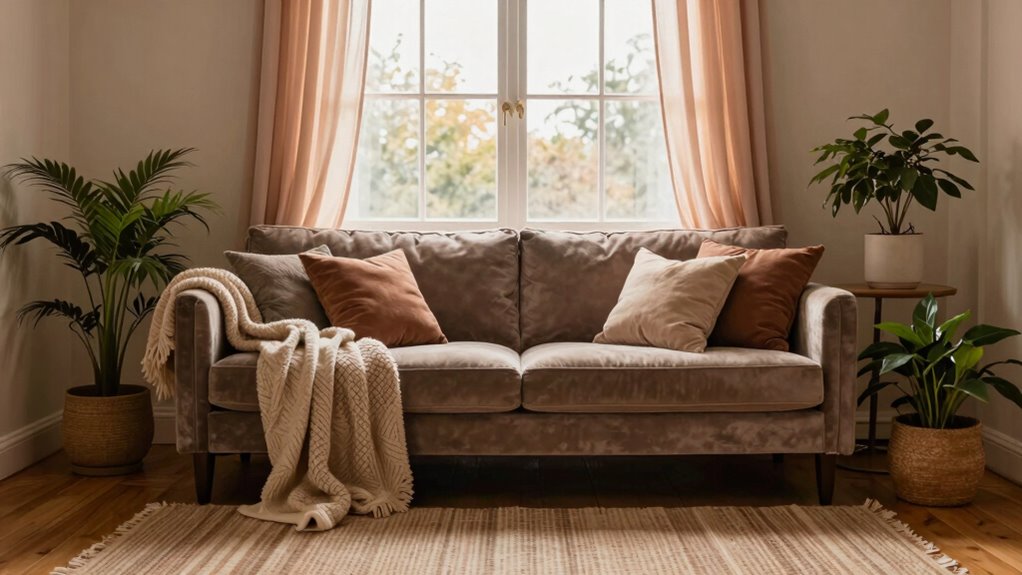 create calming cozy spaces