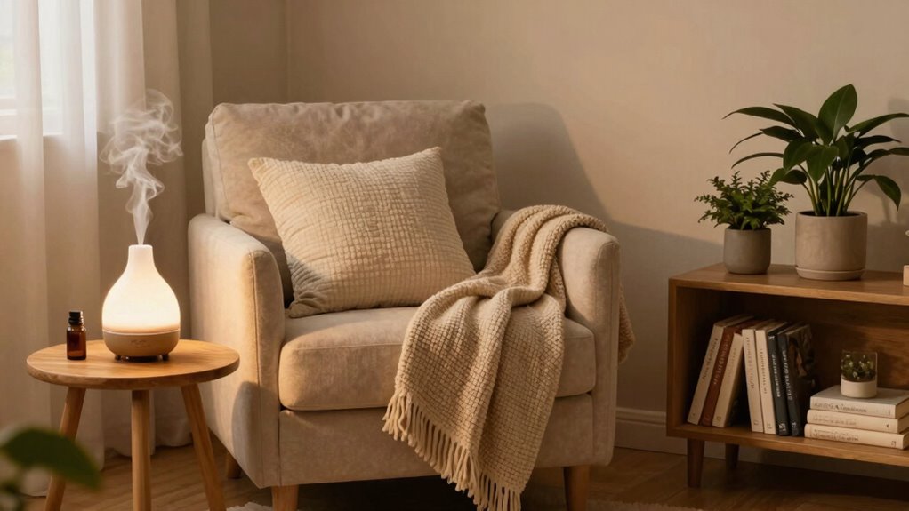 create calming relaxation sanctuary