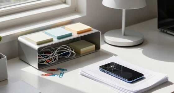 desk accessories cause issues