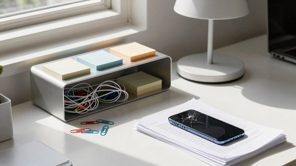 desk accessories cause issues