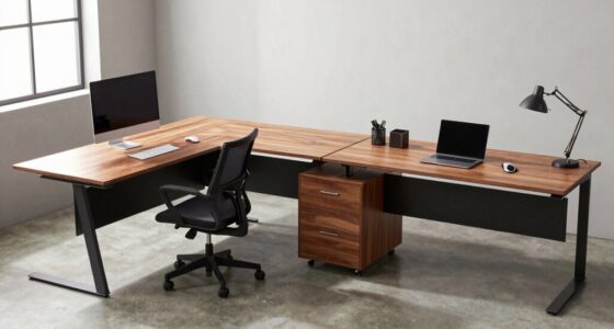 desk shape comparison analysis