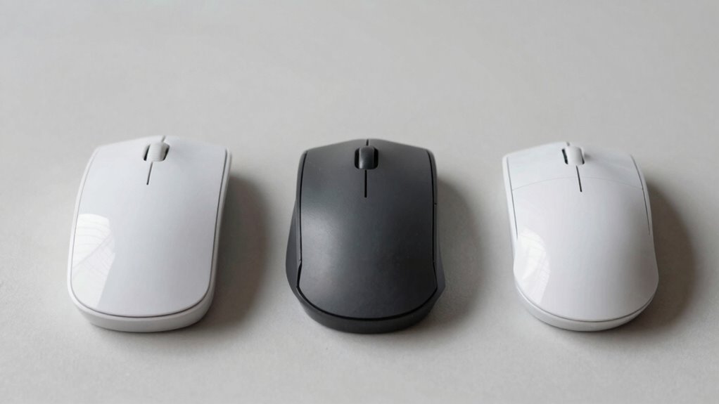 different mouse types comparison