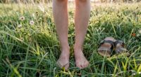 different reactions to barefoot standing