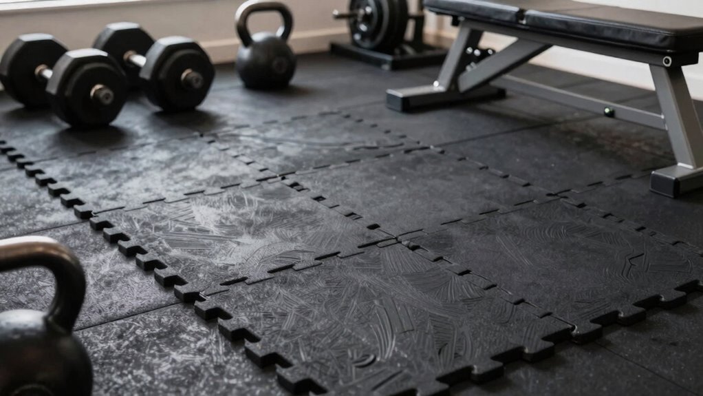 durable stylish workout flooring