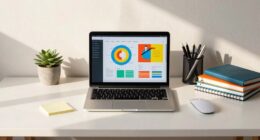 efficient desk organization method