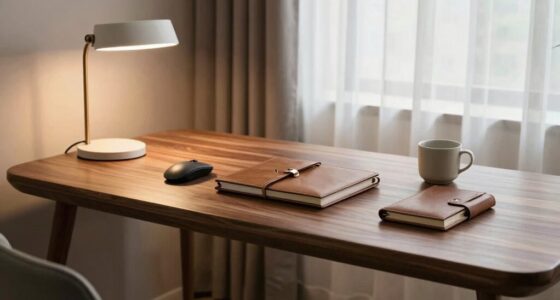elegant functional workspace design