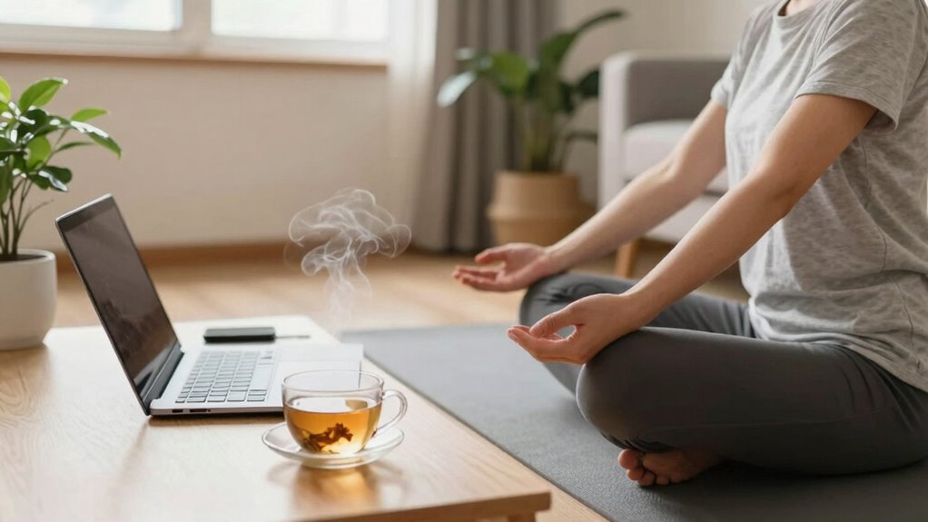 ergonomic mindful stretching routines