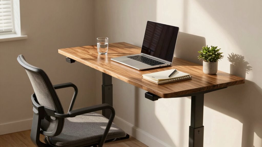 ergonomic organized adaptable workspace