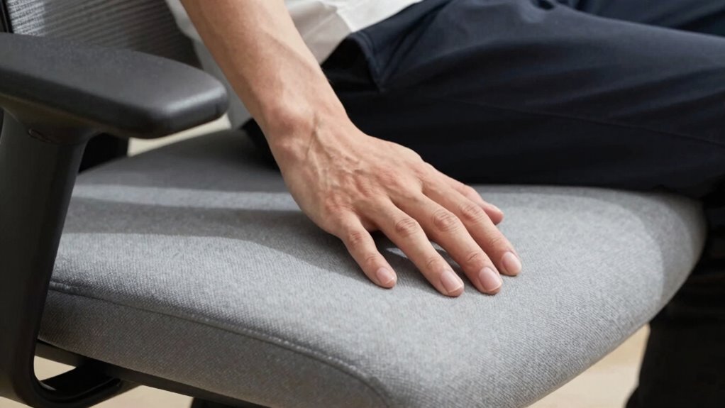 evaluate seat comfort and support